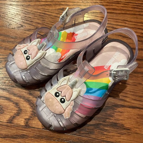 Mini Melissa Possession Unicorn, Pink/Orange/White